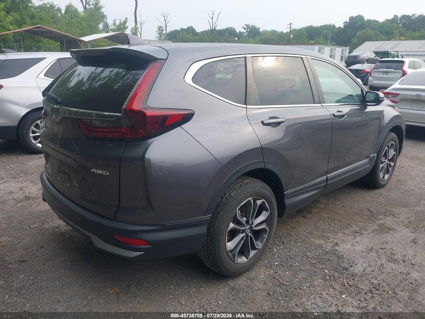 Vin: 2hkrw2h80nh645043, lot: 46237412, honda cr-v awd ex-l 20224