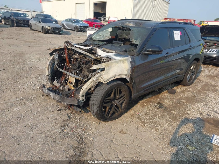 Vin: 1fmwk8gc0sga07765, lot: 46237417, ford explorer st 20252