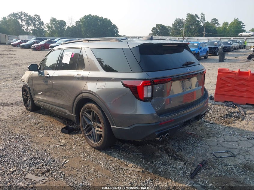 Vin: 1fmwk8gc0sga07765, lot: 46237417, ford explorer st 20253