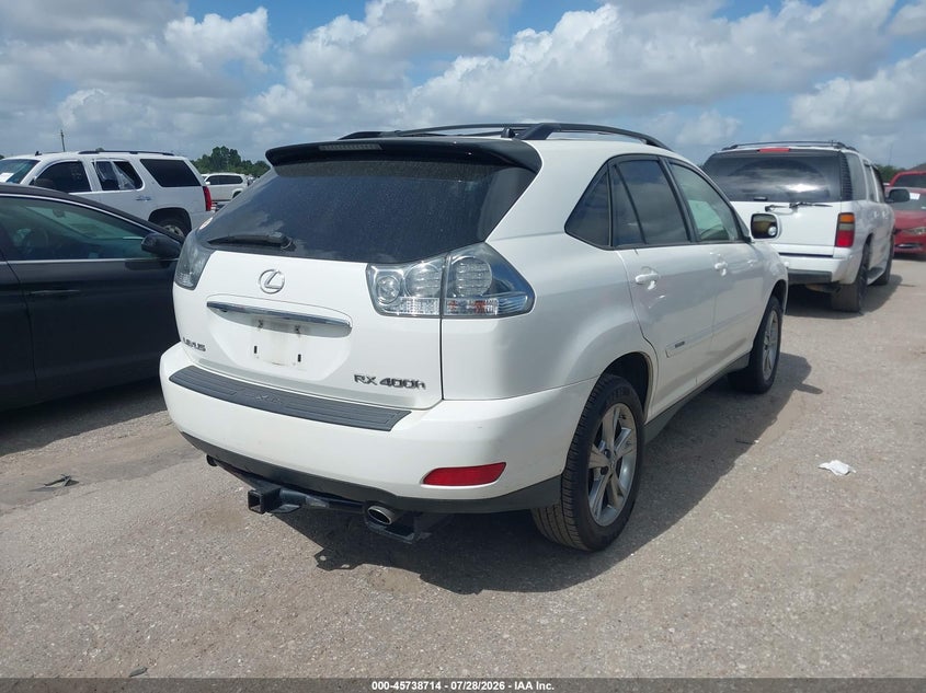 2007 LEXUS RX 400H auction photo 4