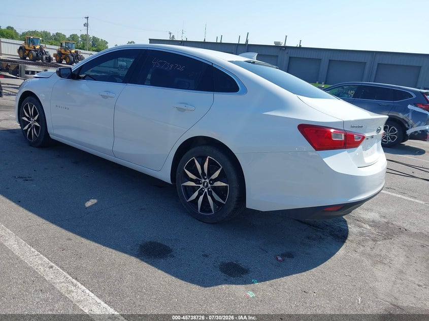 Vin: 1g1zd5st5jf157918, lot: 46237430, chevrolet malibu lt 20183