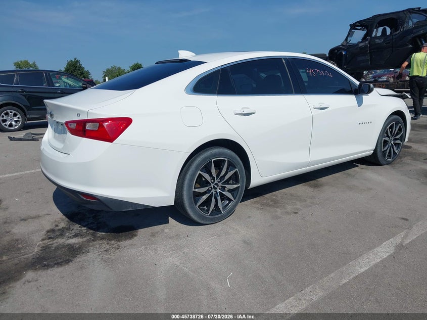 Vin: 1g1zd5st5jf157918, lot: 46237430, chevrolet malibu lt 20184