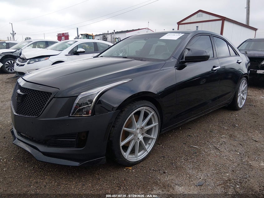 Vin: 1g6ah5rx5g0153528, lot: 46237434, cadillac ats luxury collection 20162