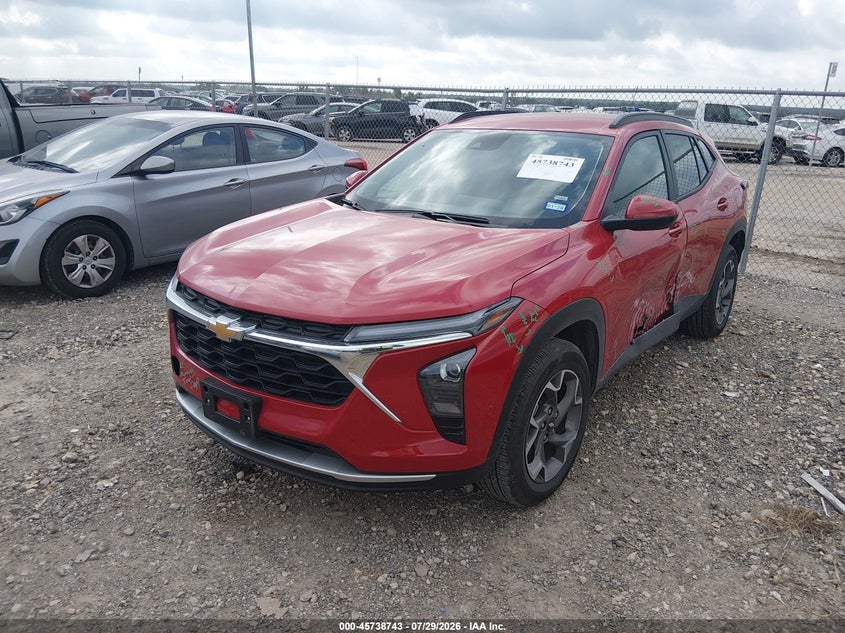 Vin: kl77lhepxtc084645, lot: 46237448, chevrolet trax fwd lt 20262