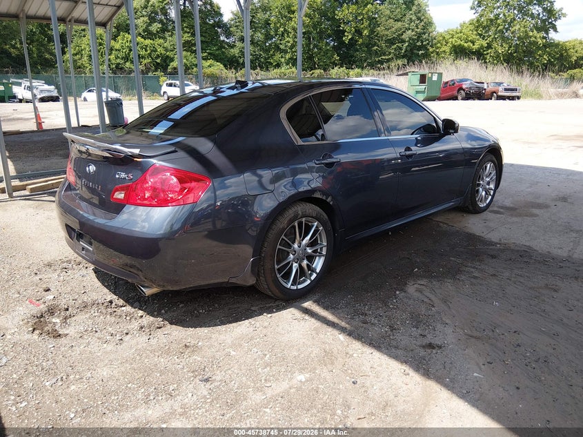 2008 INFINITI G35X auction photo 4