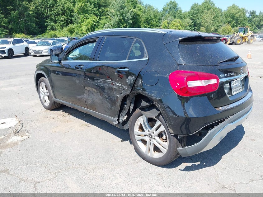 Vin: wdctg4gb0ku009150, lot: 46237458, mercedes-benz gla 250 4matic 20193