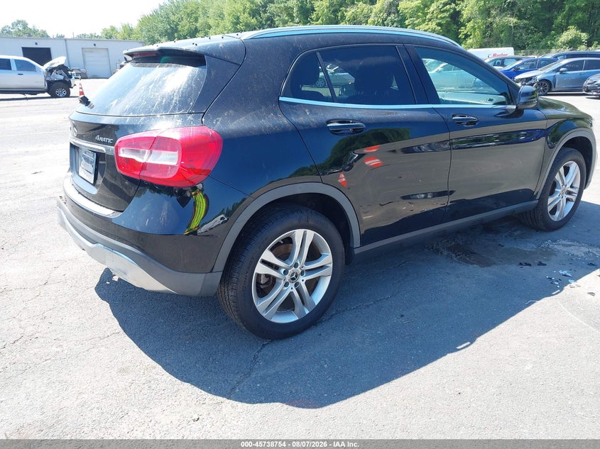 Vin: wdctg4gb0ku009150, lot: 46237458, mercedes-benz gla 250 4matic 20194