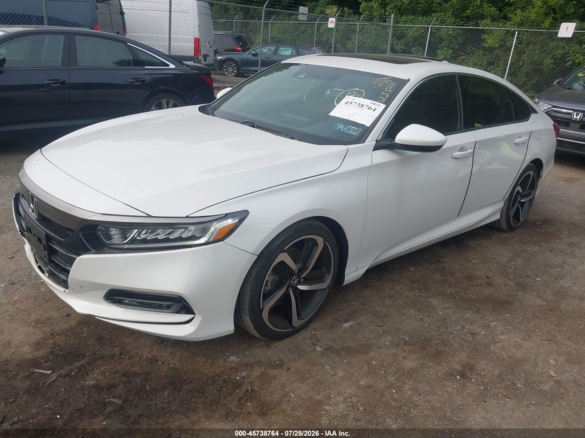 2018 Honda Accord, Викрадення, IAAI, VIN 1HGCV2F35JA053320 — фото 2