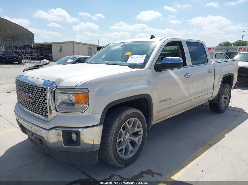 Vin: 3gtp1vec9eg421925, lot: 46237471, gmc sierra 1500 slt 20142