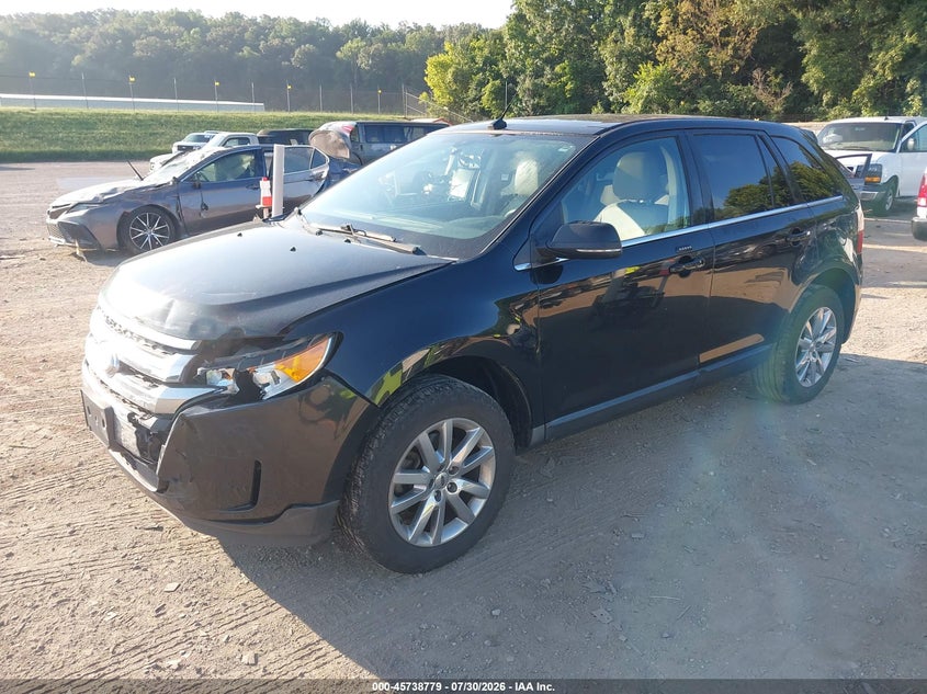 Vin: 2fmdk3kc6eba09016, lot: 46237483, ford edge limited 20142