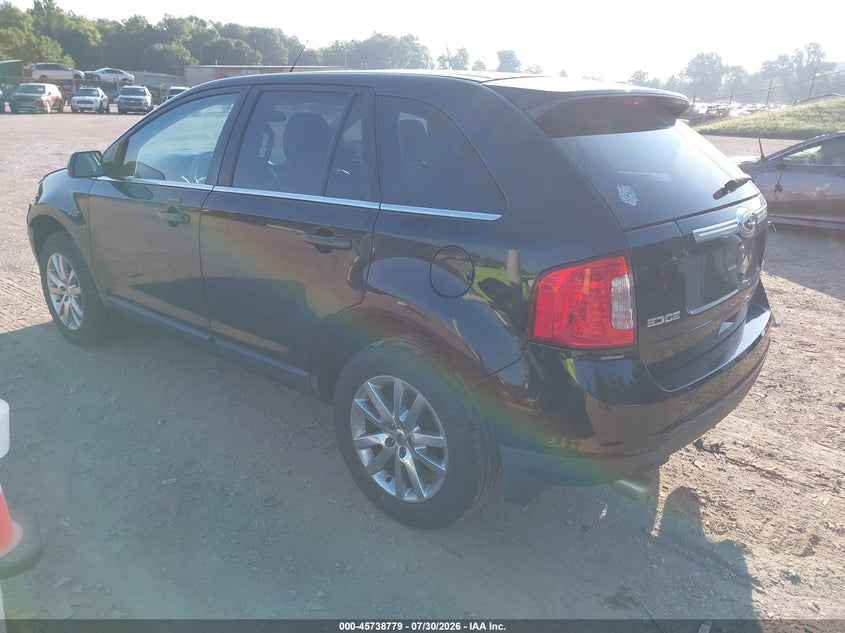 Vin: 2fmdk3kc6eba09016, lot: 46237483, ford edge limited 20143