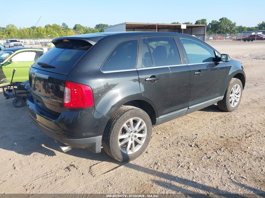 Vin: 2fmdk3kc6eba09016, lot: 46237483, ford edge limited 20144