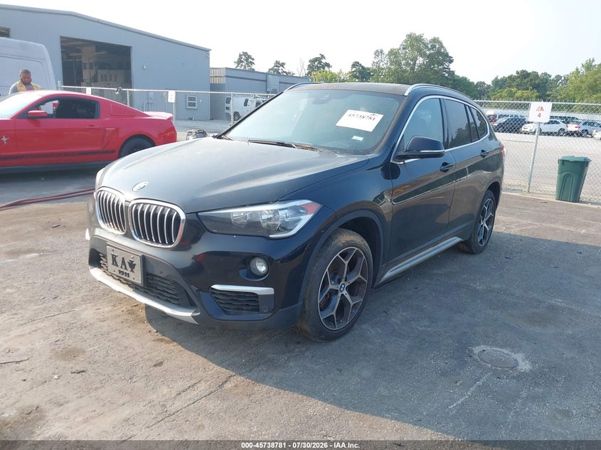 Vin: wbxhu7c52k5l10974, lot: 46237485, bmw x1 sdrive28i 20192