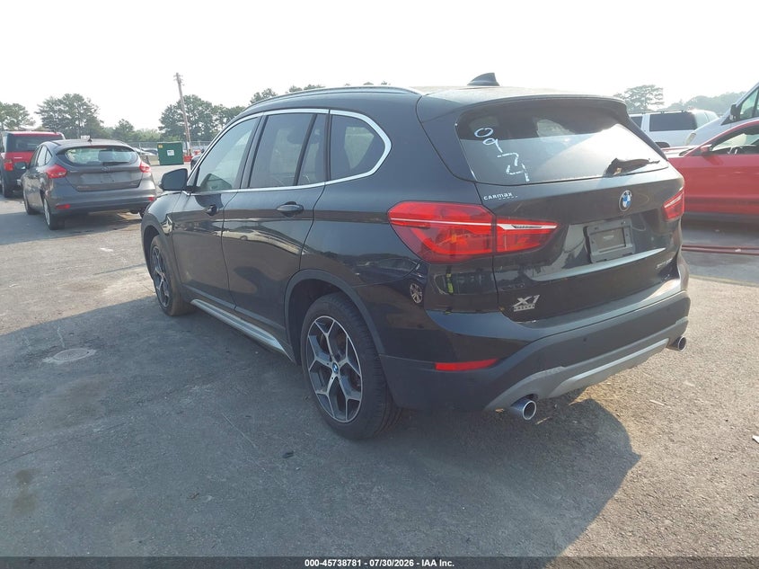 Vin: wbxhu7c52k5l10974, lot: 46237485, bmw x1 sdrive28i 20193