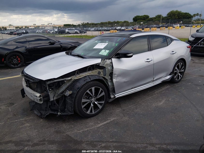Vin: 1n4aa6ap4gc413702, lot: 46237494, nissan maxima 3.5 sl 20162