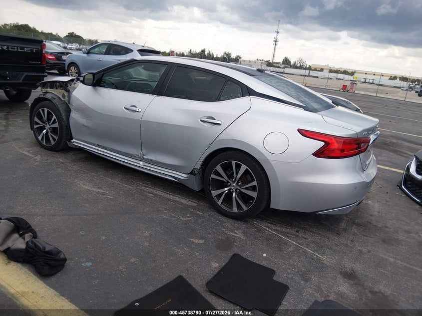 Vin: 1n4aa6ap4gc413702, lot: 46237494, nissan maxima 3.5 sl 20163