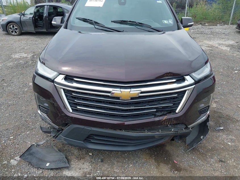CHEVROLET TRAVERSE 2022 VIN 1GNERGKW7NJ100336
