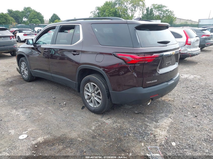 2022 CHEVROLET TRAVERSE auction photo 3
