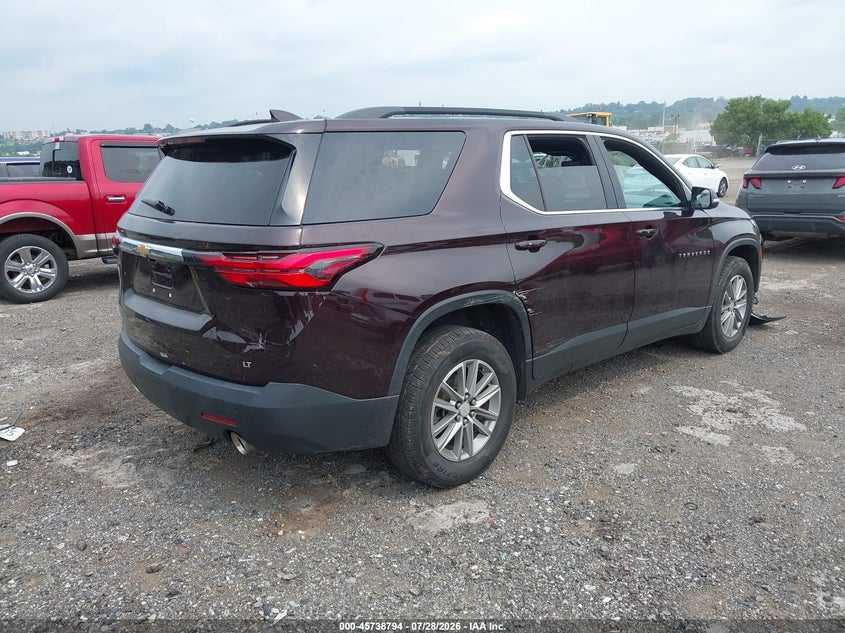 2022 CHEVROLET TRAVERSE auction photo 4