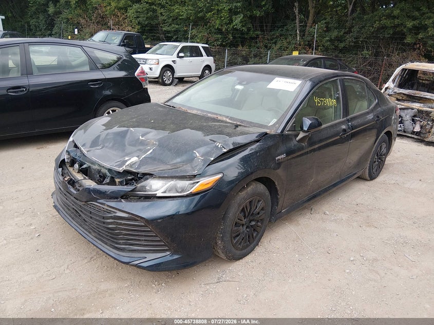 2018 TOYOTA CAMRY HYBRID auction photo 2