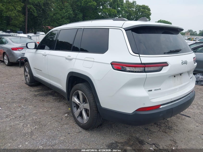 2021 JEEP GRAND CHEROKEE L auction photo 3