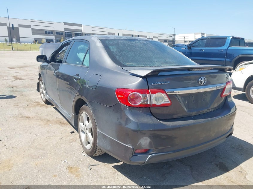 Vin: 5yfbu4ee2cp003890, lot: 46237527, toyota corolla s 20123