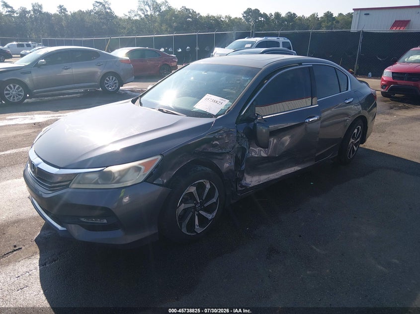 Vin: 1hgcr3f85ga029534, lot: 46237528, honda accord ex-l v-6 20162