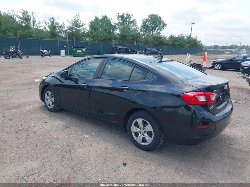Vin: 1g1bc5sm4j7136632, lot: 46237532, chevrolet cruze ls auto 20183