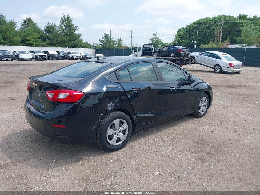 Vin: 1g1bc5sm4j7136632, lot: 46237532, chevrolet cruze ls auto 20184