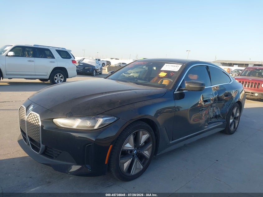 Vin: wby23hd05sfu12793, lot: 46237549, bmw i4 gran coupe edrive40 20252