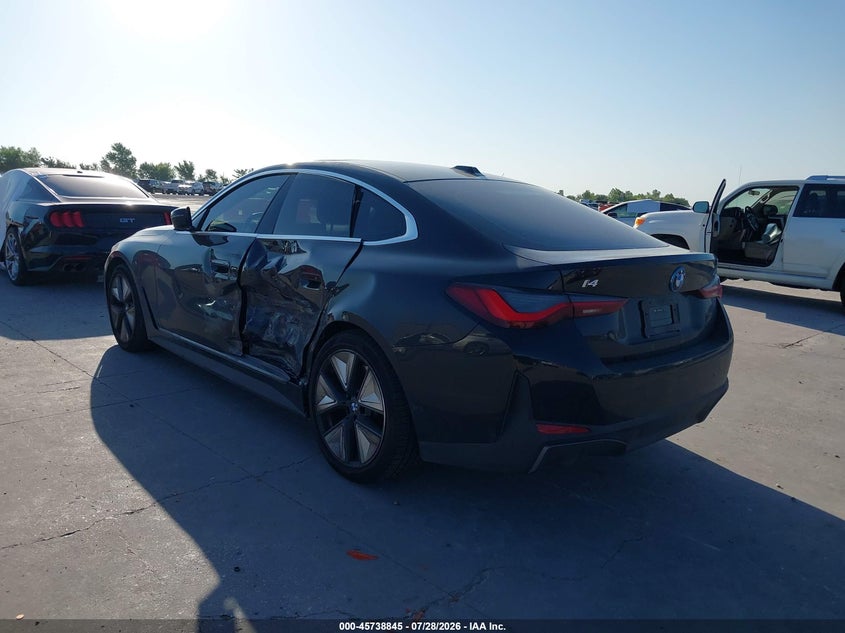 Vin: wby23hd05sfu12793, lot: 46237549, bmw i4 gran coupe edrive40 20253