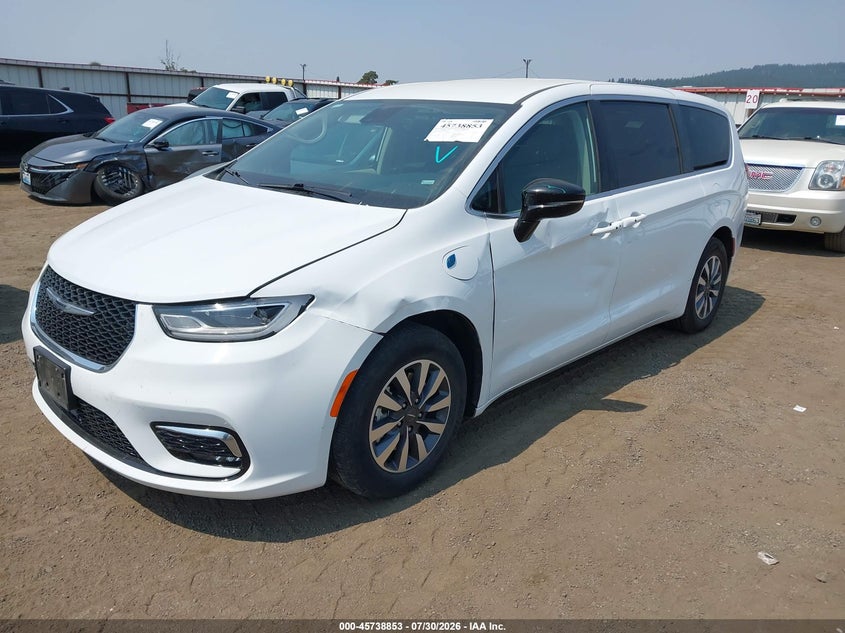 Vin: 2c4rc1s73rr121865, lot: 46237557, chrysler pacifica hybrid select 20242