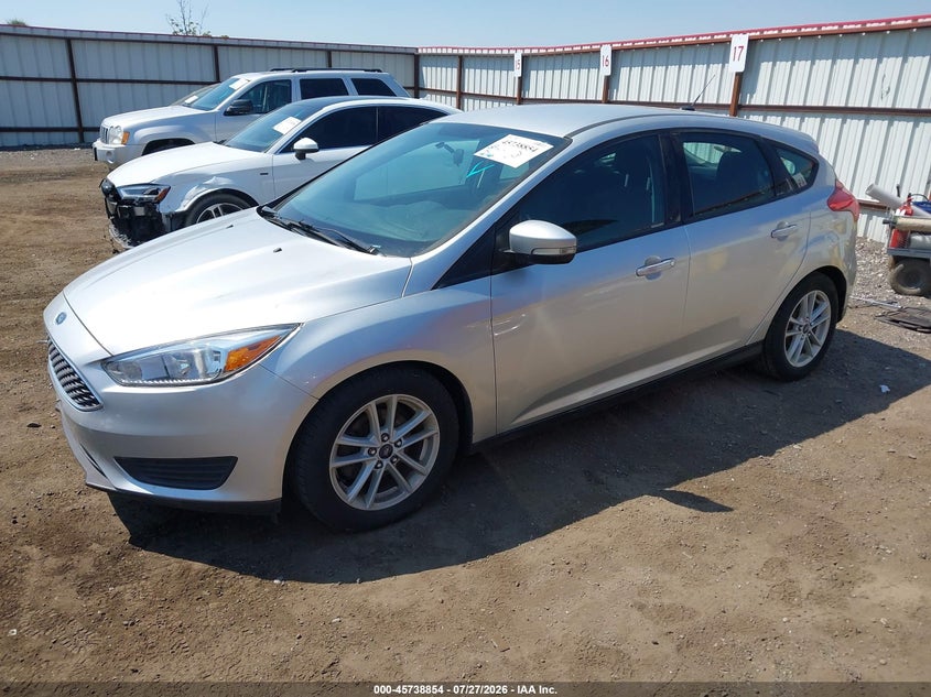 Vin: 1fadp3k29jl261355, lot: 46237558, ford focus se 20182