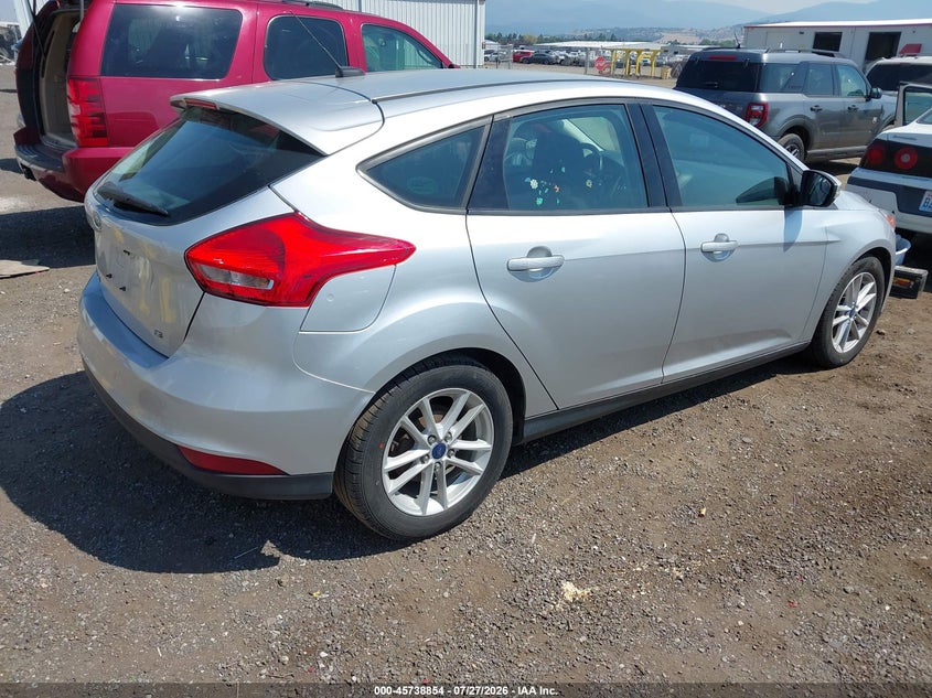 Vin: 1fadp3k29jl261355, lot: 46237558, ford focus se 20184