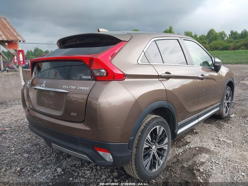 Vin: ja4at5aa0jz060383, lot: 46237589, mitsubishi eclipse cross se 20184