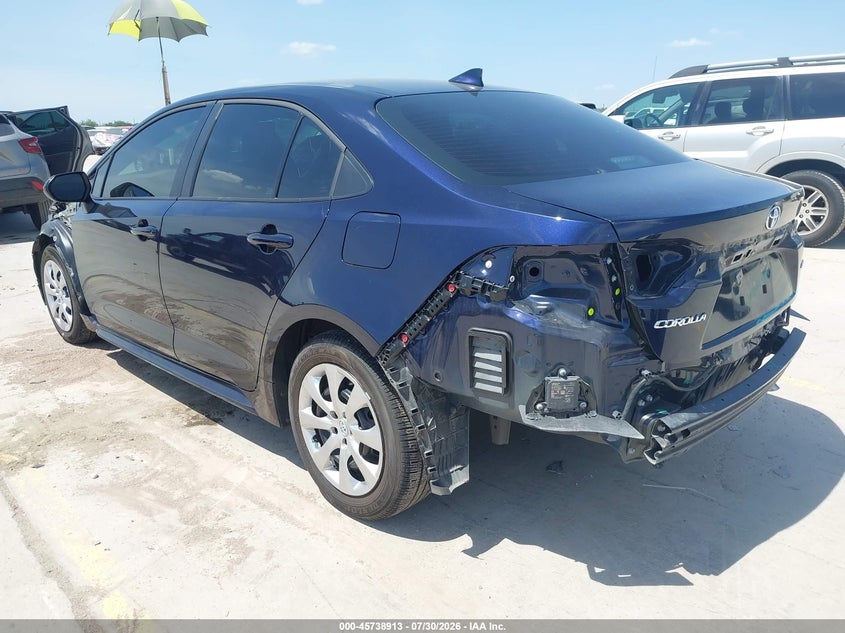 Vin: 5yfb4mde1tp377859, lot: 46237617, toyota corolla le 20263