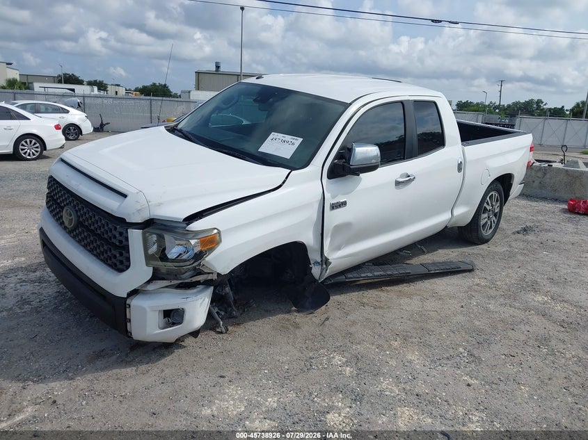 Vin: 5tfry5f16kx245117, lot: 46237630, toyota tundra sr5 5.7l v8 20192