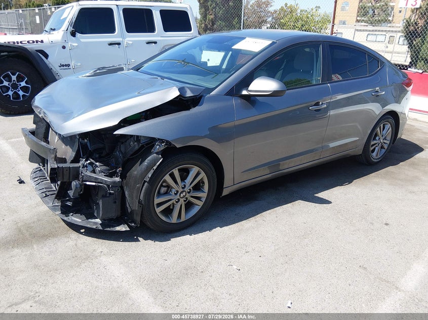 Vin: 5npd84lf4jh400388, lot: 46237631, hyundai elantra sel 20182