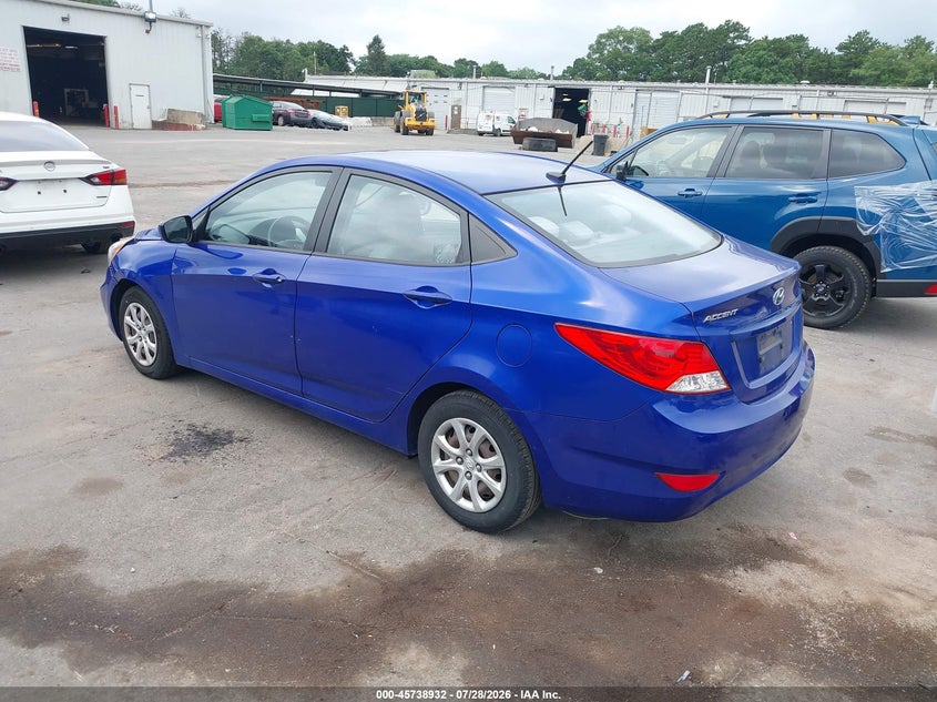 Vin: kmhct4ae5du469472, lot: 46237636, hyundai accent gls 20133