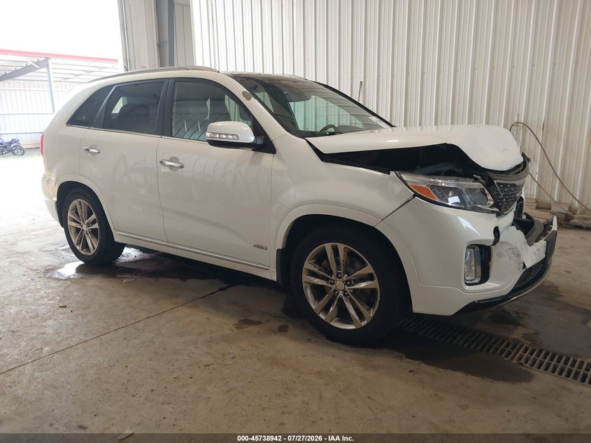 Vin: 5xykwda73eg532595, lot: 46237646, kia sorento limited v6 2014 img_1