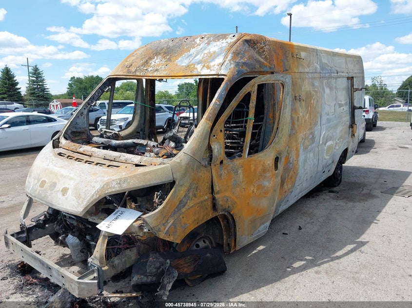 Vin: 3c6mrvjg3pe512988, lot: 46237649, ram promaster 3500 20232