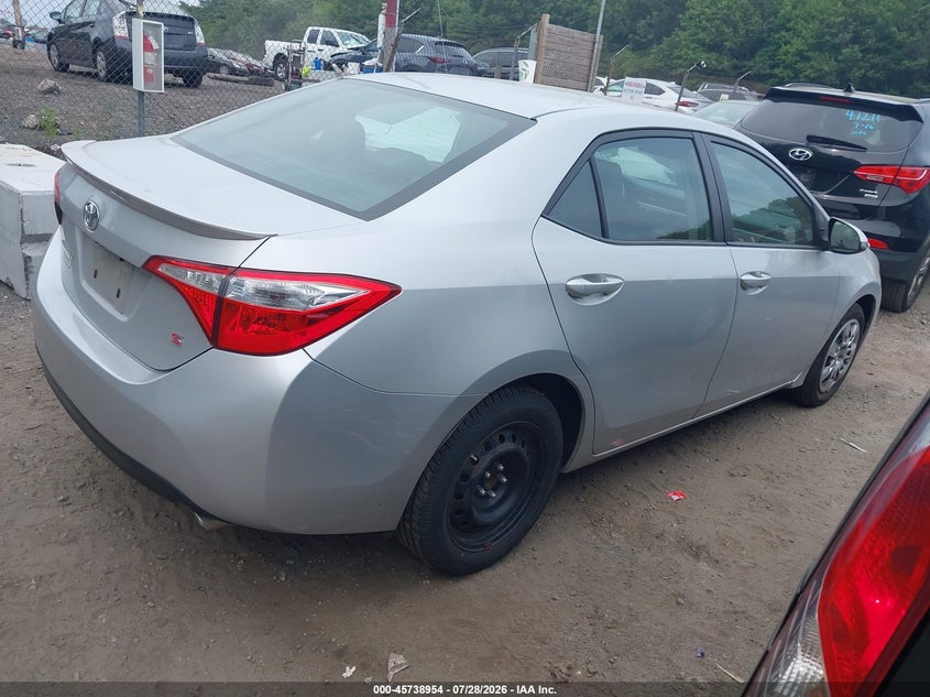 Vin: 2t1burhe5ec152998, lot: 46237658, toyota corolla s 20144