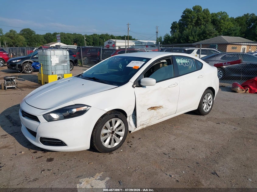 Vin: 1c3cdfbb1ed867348, lot: 46237675, dodge dart sxt 20142