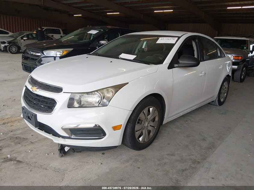 Vin: 1g1pc5sh8g7209132, lot: 46237680, chevrolet cruze limited ls auto 20162