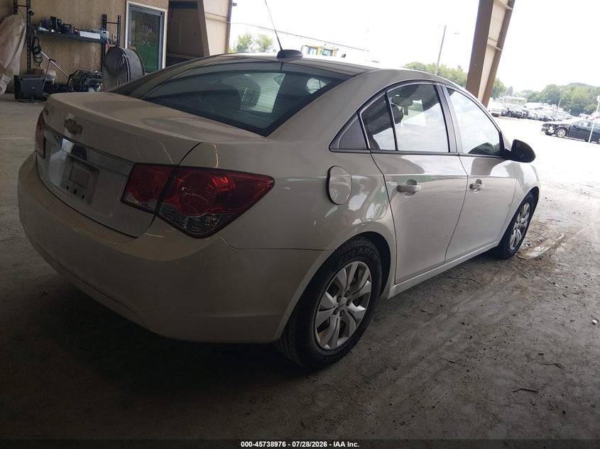 Vin: 1g1pc5sh8g7209132, lot: 46237680, chevrolet cruze limited ls auto 20164