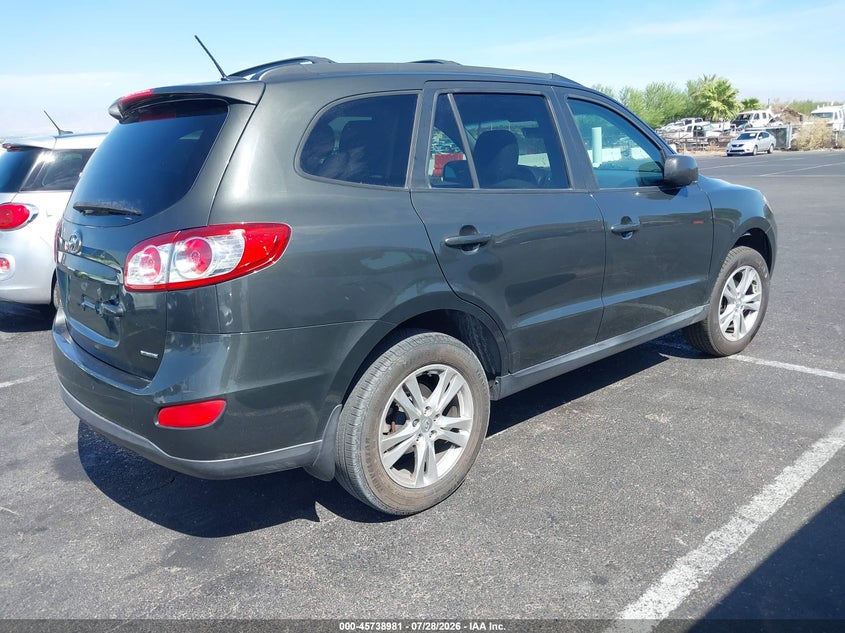 Vin: 5xyzhdag1cg131858, lot: 46237685, hyundai santa fe se 20124