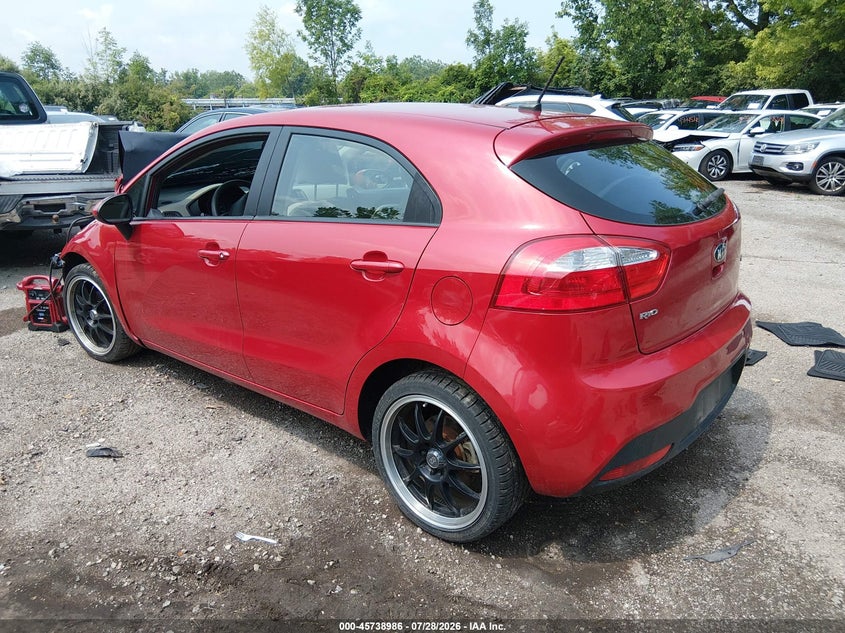 Vin: knadm5a32e6414376, lot: 46237690, kia rio lx 20143