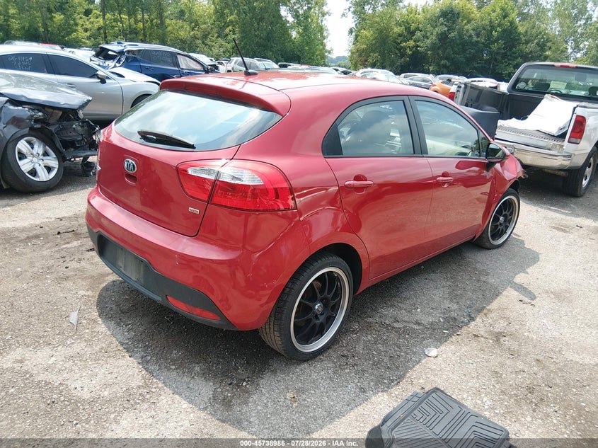 Vin: knadm5a32e6414376, lot: 46237690, kia rio lx 20144