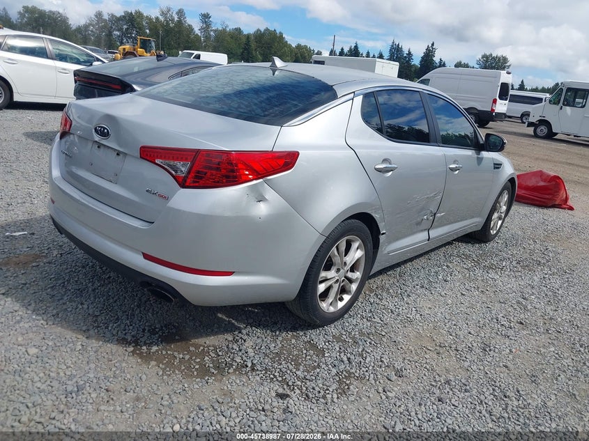 Vin: 5xxgn4a72cg061680, lot: 46237691, kia optima ex 20124