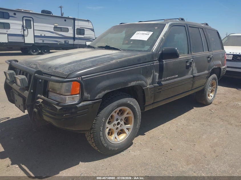 1997 Jeep Grand Cherokee, Звичайний знос, IAAI, VIN 1J4FX78S4VC763580 — фото 2